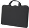 Cover, elegante custodia protettiva nera TRIXES per notebook, laptop a 15,6 pollici