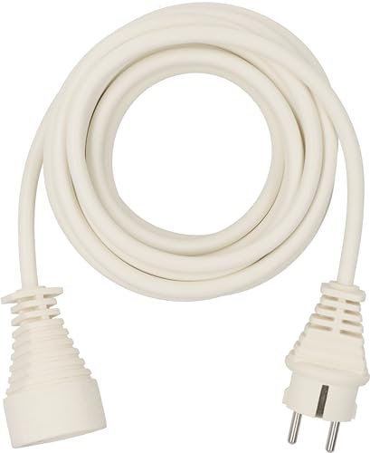 Brennenstuhl Rallonge Blanc 5 m de câble (Utilisation en intérieur) 1168441