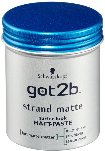 got2b Strand Matte Matt-Paste, 6er Pack (6 x 100 ml)