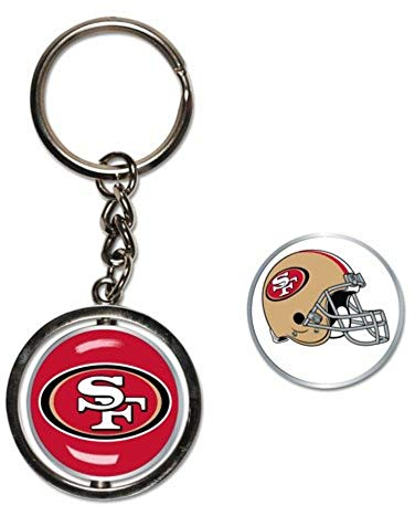 Wincraft NFL Keyring Spinner San Francisco 49ers