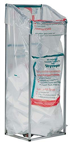 Kunststoffsack 1000l LD-PE transp.80 µm B1300xL260 0mm 20St./Karton