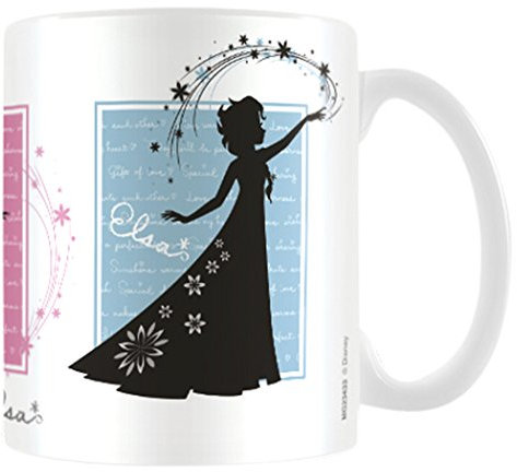 Disney Pyramid International Frozen (Silhouettes) Official Boxed Ceramic Coffee/Tea Mug, 11 oz, Multi-Colour, 315 ml