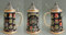 Buddel-Bini Bierkrug Deutschland mit Zinndeckel 0,5 Liter