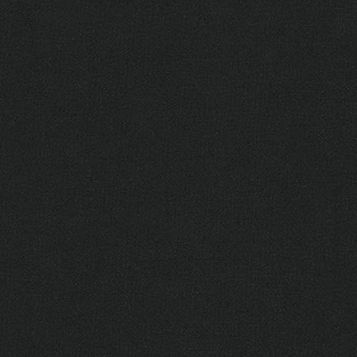 Baumwolle Stoff Meterware Kona Schwarz
