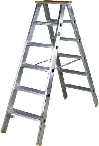 Geis&Knob. Stufenstehleiter beidseit. 6 Stufen 51706 Geis&Knoblauch, Buxheim