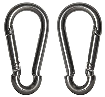Faithfull - Feuerwehr S/Stahl Karabiner 6mm - FAICHFBS60S