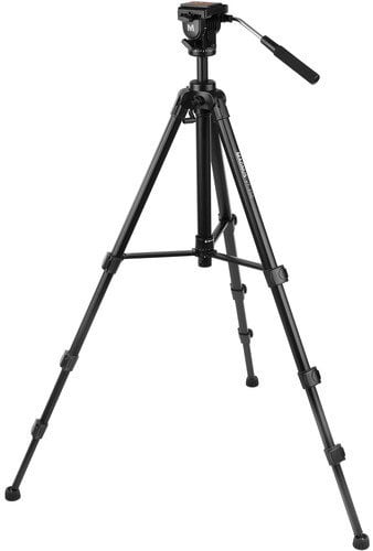 Magnus VT-350 Video Tripod with Fluid Head
