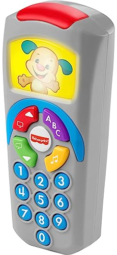 Fisher-Price Laugh & Learn Lernspielzeug für Welpen, ferngesteuert, ferngesteuert, mit Musik und Lichtern, ab 6 Monaten