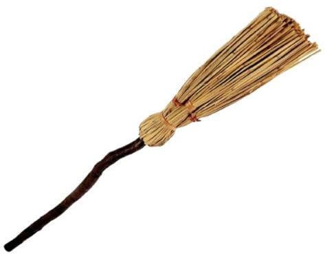 Viving - Escoba de bruja 90 cm