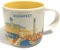 STARBUCKS Budapest You Are Here Taza de café 16 oz