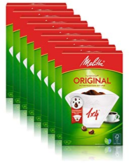 Melitta Sacs filtrants 102, 3 zones Aroma, blanc, lot de 9 (9 x Lot de 80)