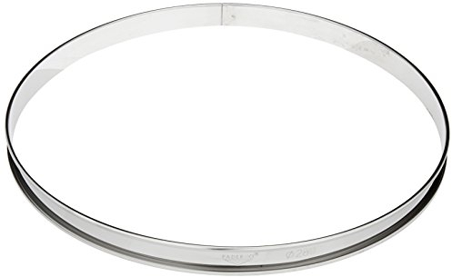 Paderno 47533-28 Anello per Torte, in Acciaio Inox, 28 cm