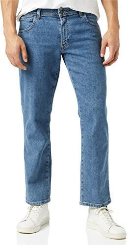 Wrangler Herren Durables Regular Fit Jeans, Stonewash, 36W / 30L