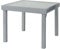 ib style Gartentisch Diplomat, Ausziehbar 90-180 cm, Outdoor, Aluminium Esstisch, Balkonmöbel, Gartenmöbel, Tischplatte aus Sicherheits Glas, Silber