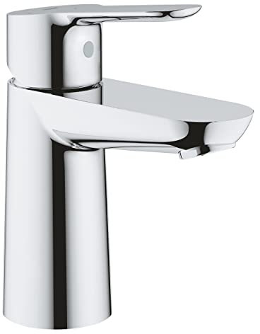 Grohe Bauedge - Grifo de lavabo con vaciador, apertura en frío, Tamaño S Ref. 23559000