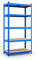 Panorama24 Lagerregal Blau belastbar bis 875kg - Maße: 180 x 90 x 40 cm, Regal Kellerregal Steckregal Werkstattregal Schwerlastregal