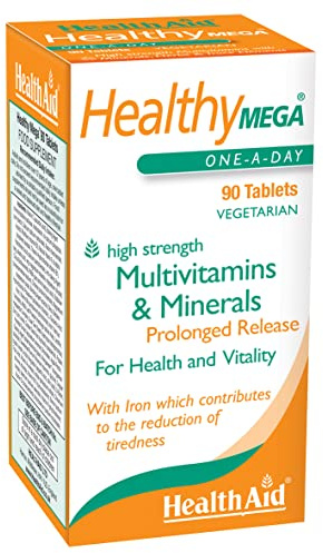 HealthAid Healthy Mega - Prolong Release - 90 Vegetarian Tablets