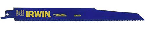 Irwin Tools 372960 10 TPI Bi-Metal Reciprocating Saw Blade, 9
