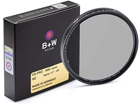 B+W Graufilter ND vario / variabel ND2-32 (82mm, MRC nano, XS-Pro, 16x vergütet, Premium)
