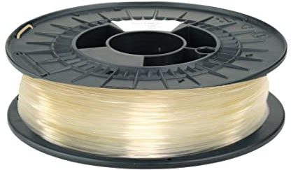 NuNus PLA Filament 1kg Transparent Filament für 3D Drucker PLA 1,75mm Polylactide Filament