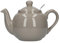 London Pottery Farmhouse Small Teapot with Infuser, Ceramic, Grey, 2 Cup (600 ml)