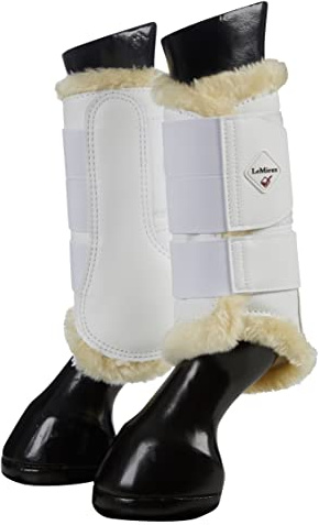 LeMieux Unisex Adult Fleece Lined PairBrushing Boots