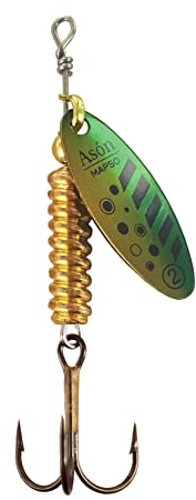 MAPSO - 5 Cucharillas de Pesca ASÓN-2 ONV 5 GMS.