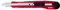 Wedo 78 3009 Taglierino Taglierino a lama retrattile Nero, Rosso