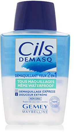 Maybelline Cils Demasq Bi-Phase Démaquillant Waterproof Lozione detergente per trucco 125 ml