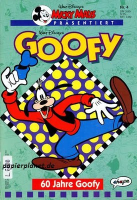 Micky Maus Präsentiert 4, Goofy : 60 Jahre Goofy, Comic-Heft