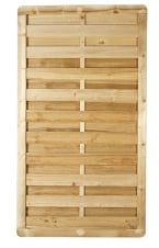 MEIN GARTEN VERSAND Sichtschutzzaun Holz massiver Terrassen Windschutz Maß 100 x 180 cm (Breite x Höhe) aus Kiefer/Fichte Holz, druckimprägniert Bremen