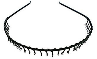 Mode NOUVEAU Noir Serre tête en Métal Sports Football HOMME UNISEXE