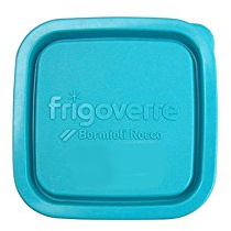 Bormioli Rocco Capsa Azzurra für Kühlschrank, quadratisch, 19 cm, Kunststoff, Mehrfarbig