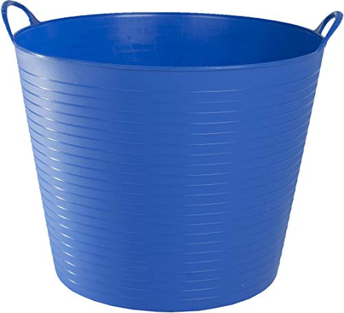Horze Feed Bucket Zofty 8 gal - Blue - One Size