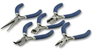 5-teiliges Mini-Zangen-Set.