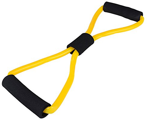 HMS eG03 pilates extenseur, noir/jaune