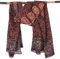 GURU SHOP Leichter Mandala Pareo, Sarong, Handbedrucktes Baumwolltuch, Wandbehang - Modell 17, Herren/Damen, Baumwolle