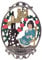 Zinnfigur Jahresmärchen 2004 Dornröschen Silberweiß Matt Novelty Heimdeko 1 Stück