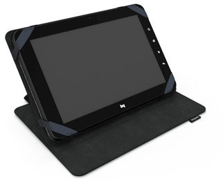 BQ CasePAD Newton - Funda Newton Livingstone, Color Gris/Negro