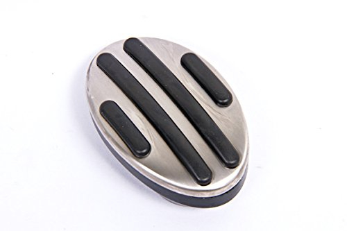 MINI original Pedalkappe aus Gummi mit Edelstahl-Einlage, für Modelle MINI R53, R56, F56