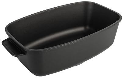 Gastrolux Rôtissoire, 6L, 38cm x 22cm, Tous feux et Induction, Revêtement antiadhésif Biotan Plus, Avec couvercle, Indéformable, 17800