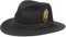 Stetson Rutherford VitaFelt Hut Herren - Filzhut Made in USA - Herrenhut Wasserabweisend - Traveller Packable - Garniturband aus Leder - Jagdhut Sommer/Winter schwarz XXL (62-63 cm)
