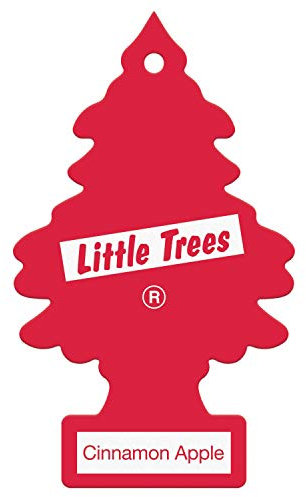 Little Trees Air Freshener Tree MTR0083 Cinnamon Apple Fragrance For Car Home Boat Caravan - Single Pack