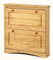 clever-moebel Schuhschrank aus Kiefernholz mit 2 Klappen, Flur-Schrank