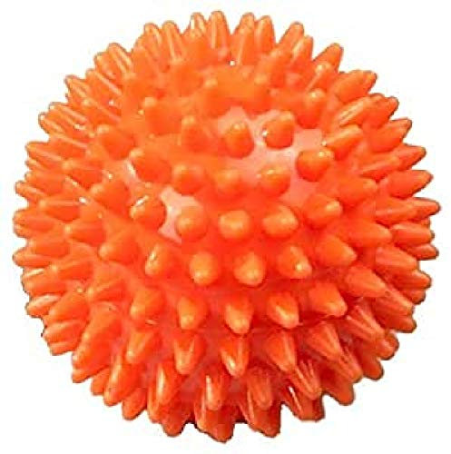 Balle picots orange Ø8 cm medium vrac
