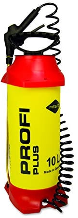 Mesto Profi Plus Drucksprüher (Füllinhalt 10l; 3 bar; Kunststoff; seitentragbar; standfest; mit Spiralschlauch) 3270P