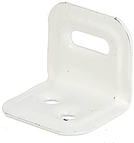 Alberts 849535 Verstellwinkel | geprägt | weiß kunststoffbeschichtet | 25 x 25 x 30 mm | 50er Set