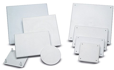 FAMATEL - Tapa de caja de empotrar | Con tornillos | 250x250 mm | Gris