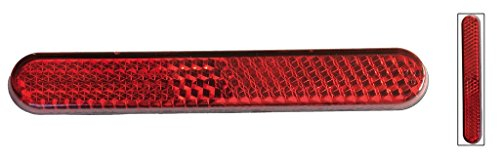 Busch & Müller Unisex – Erwachsene 2026516600 Heckrückstrahler, rot, 11 x 2 x 2 cm