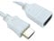 rhinocables - 3.5mm Gold Stereo Extension Jack Cable | Male to Female Extender Lead | Compatible with Tablets, Phones & Headphones | Secure Audio Connection | 3m, White
